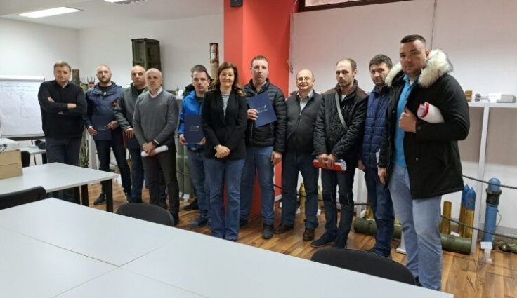 CTRO organized and implemented a training course on EOD Level 1