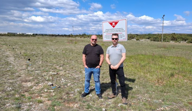 Visit of GICHD Representative to the Benkovac Test Site