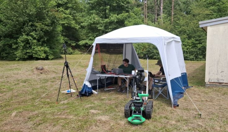 Internal testing of the AIDEDeX project at the Cerovac test site