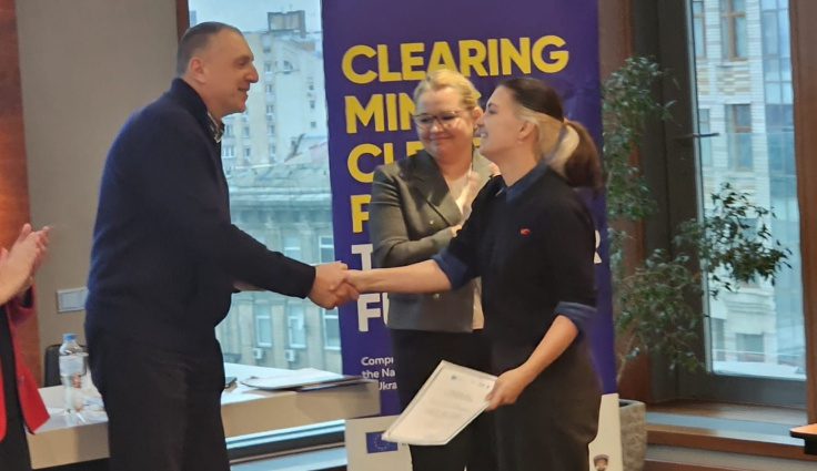 Uspješno završen i posljednji ciklus radionica u sklopu projekta Potpora jačanju humanitarnog protuminskog djelovanja u Ukrajini