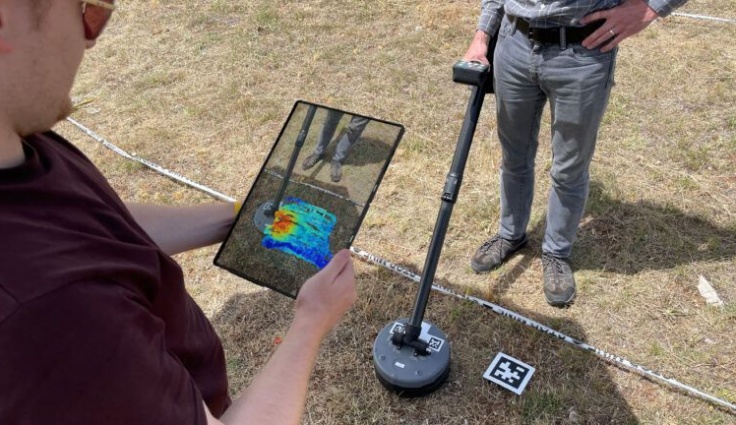 University of Manchester team at Benkovac test site
