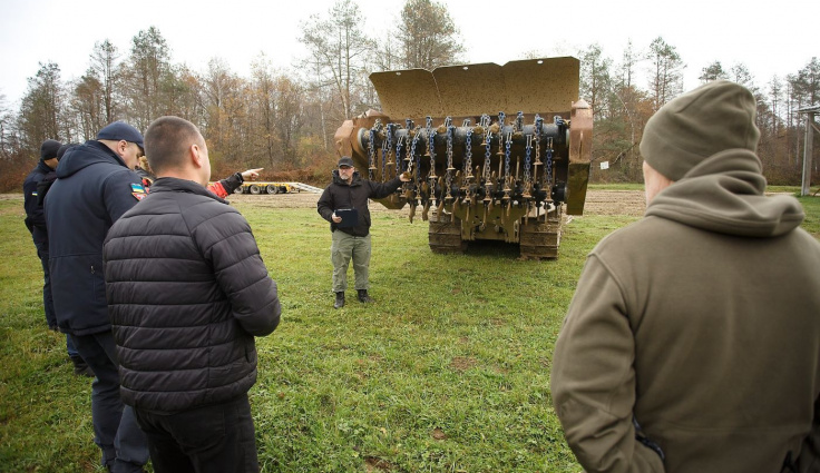 CTRO successfully held training on Testing and certification of demining machines for SESU staff