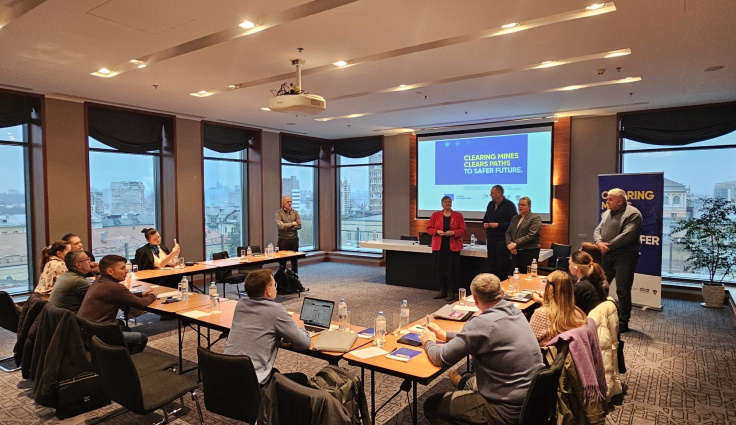 Uspješno završen i posljednji ciklus radionica u sklopu projekta Potpora jačanju humanitarnog protuminskog djelovanja u Ukrajini