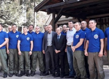 Training course for staff of Emercom Demining