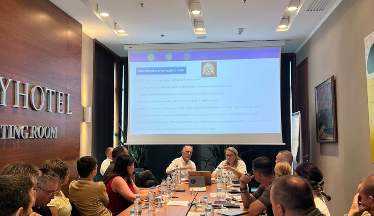 Croatian experts held the first of a series of workshops in Kiev as part of the project Support to Strengthen Humanitarian Mine Action in Ukraine
