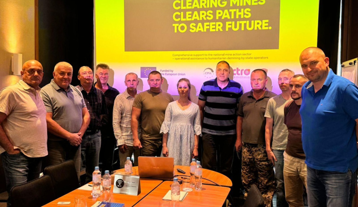 Croatian experts held the first of a series of workshops in Kiev as part of the project Support to Strengthen Humanitarian Mine Action in Ukraine