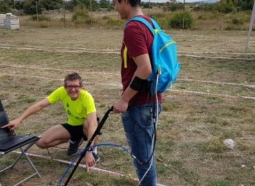 Team of University of Manchester at Benkovac test site