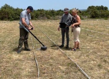 University of Manchester team at Benkovac test site