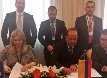 Visit of the Colombian Delegation