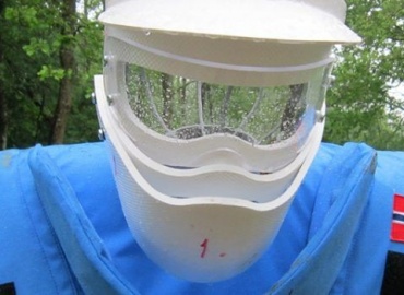 Testing of ROFI FaceMask with visor