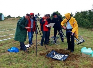 University of St. Andrews, Scotland, and University of Zadar, continue with their activities at Benkovac test site