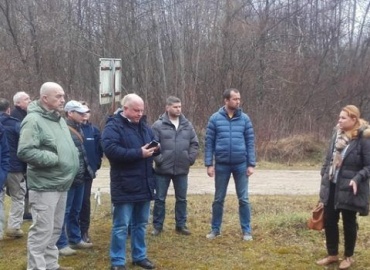 Ukrainian delegation visits Cerovac test site